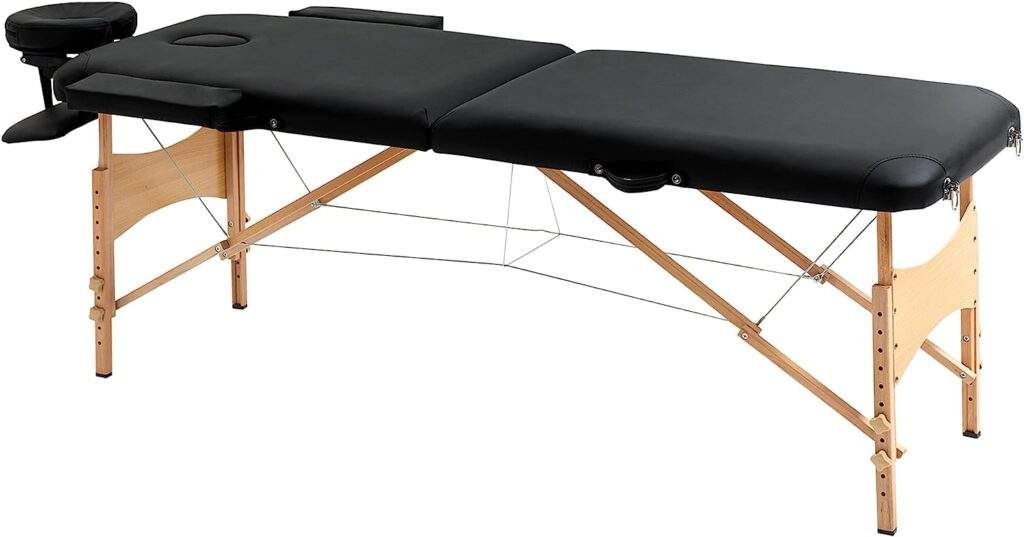 HOMCOM portable foldable massage table