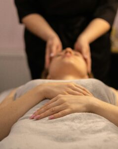 Relaxing massage London